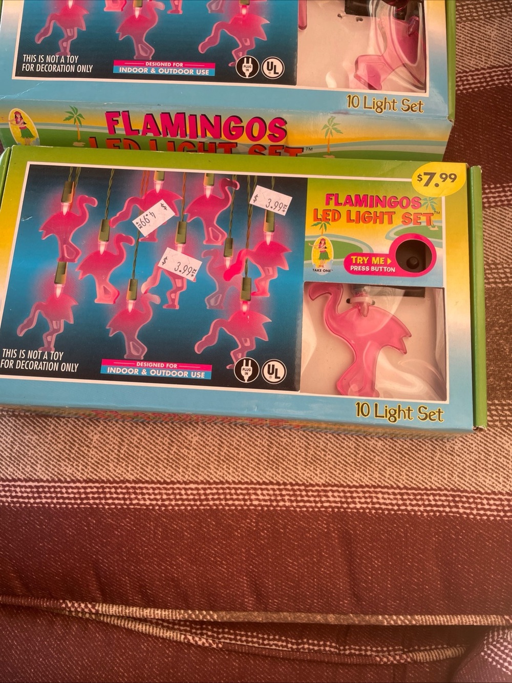 Source Unknown Hot Pink Flamingo LED String Lights - 10 Pack